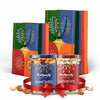 PrettyNutty Diwali Dry Fruits Gift 400g - (Almonds - Cashews - 200g)