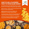 GreenFinity Cheddar Cheese Powder 250g (Pack of 4)