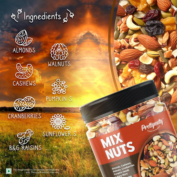 PrettyNutty Healthy Nutmix 100g
