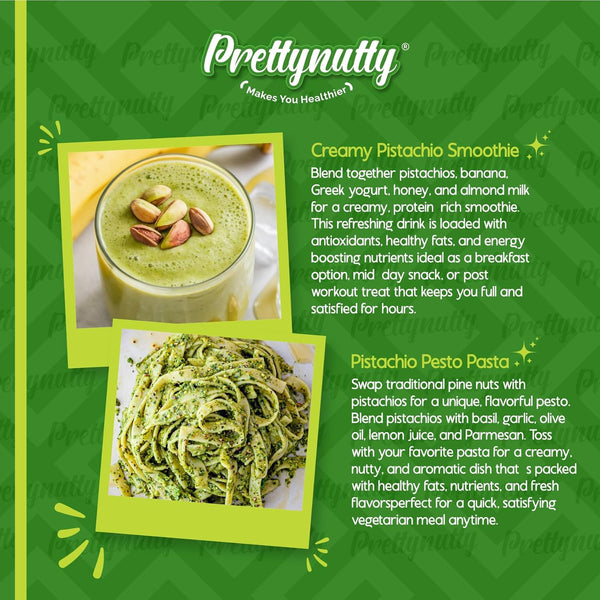 PrettyNutty Roasted Pistachios 100g