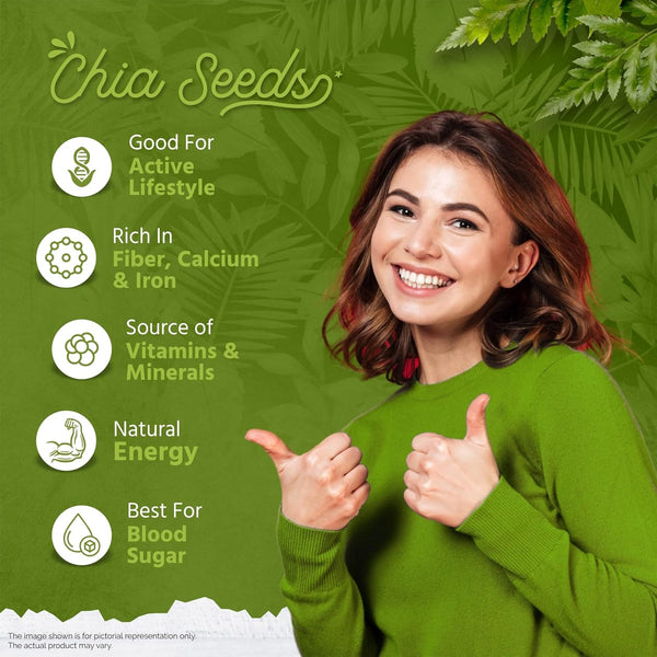 GreenFinity Premium Chia Seeds (300g)